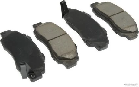 Комплект гальмівних накладок, дискове гальмо JAKOPARTS J3604032