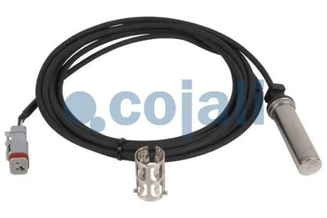 Датчик ABS передн Прав (прямий, 3950мм, 2pin) COJALI 2260681
