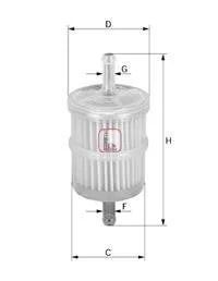 Фільтр паливний SOFIMA S 1028 B