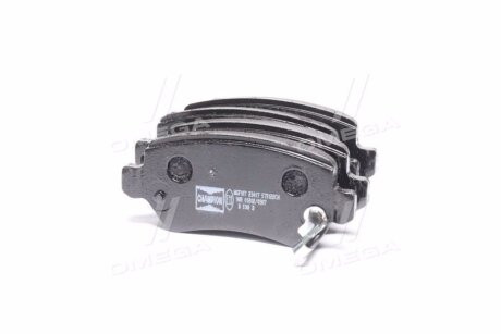 Гальмівні колодки до дисків CHAMPION 573122CH