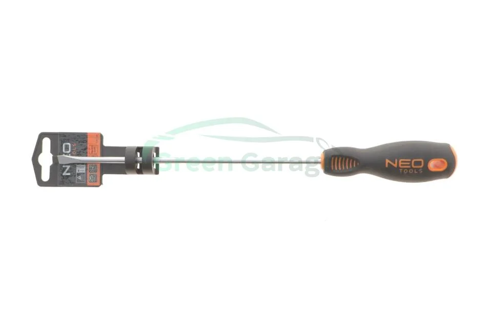 Викрутка шліцева 5.5 x 200 мм, CrMo NEO TOOLS 04014 (фото 1)