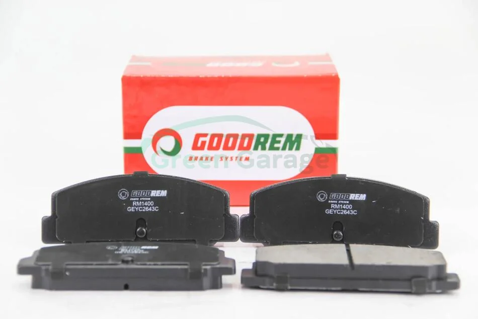Гальмівні колодки зад. Mazda 323/626 94-04 (akebono) GOODREM RM1400 (фото 1)