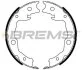 Комплект гальмівних колодок, стоянкове гальмо BREMSI GF0976 (фото 1)