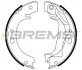 Комплект гальмівних колодок, стоянкове гальмо BREMSI GF0970 (фото 1)
