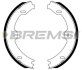 Комплект гальмівних колодок, стоянкове гальмо BREMSI GF0312 (фото 1)