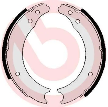 Гальмівні колодки барабанні BREMBO S68 502 (фото 1)