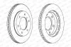 Brake disk FERODO DDF1384C (фото 1)