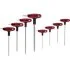 Комплект кутових штифтових гайкових ключів Torx екстра довгий 10 шт KS TOOLS 151.4860 (фото 12)