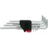 Комплект кутових штифтових гайкових ключів Torx екстра довгий 10 шт KS TOOLS 151.4860 (фото 7)