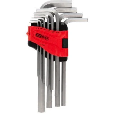 Комплект кутових штифтових ключів 1/16"-3/8" 10 шт KS TOOLS 151.5060 (фото 1)