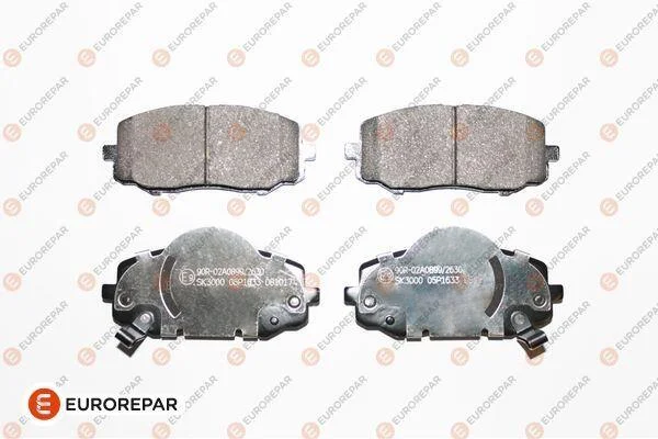 Гальмівні колодки пер. Hyundai i20 1.2/1.4 08-15 (MANDO) EUROREPAR 1675995380 (фото 1)
