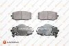 Гальмівні колодки пер. Hyundai i20 1.2/1.4 08-15 (MANDO) EUROREPAR 1675995380 (фото 1)