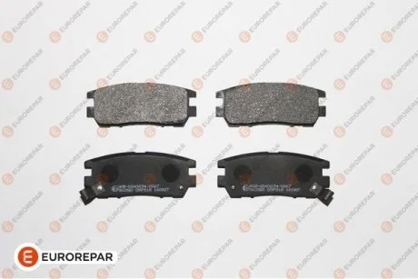 Колодки гальмівні дискові (комплект 4 шт) EUROREPAR 1617284480