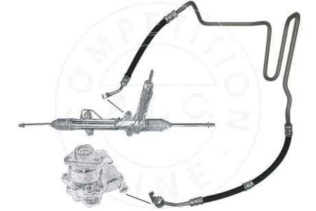 Фото патрубок системи гідропідсилення рульового управління AIC 57667 Патрубок системи гідропідсилення рульового управління AIC 57667