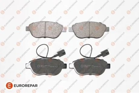 Колодки гальмівні дискові (комплект 4 шт) EUROREPAR 1617283780