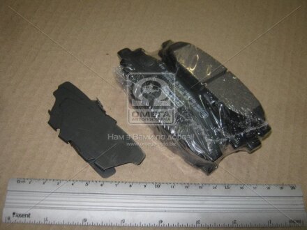 SUBARU гальмівні колодки задн. з пластинами Forester,Impreza,Legacy,Outback CHAMPION 573380CH