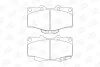 Гальмівні колодки пер. Cruiser/Hilux/4 Runner/Taro 89- (SUMITOMO) CHAMPION 572140CH (фото 1)
