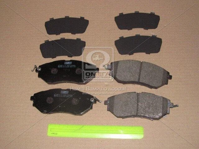 Гальмівні колодки пер. Subaru Legacy IV/Outback 03- (akebono) CHAMPION 572638CH (фото 1)