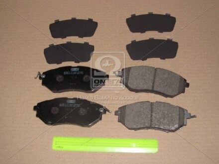 SUBARU гальмівні колодки передн.Legacy 03-,Outback 03 -, Tribeca 05- CHAMPION 572638CH