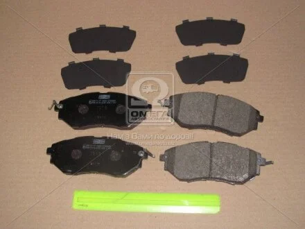 Гальмівні колодки пер. Subaru Legacy IV/Outback 03- (akebono) CHAMPION 572638CH