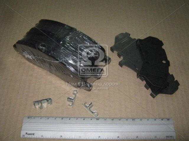 Гальмівні колодки пер. Lancer VIII/Outlander II/Peugeot 4008 08- CHAMPION 573278CH (фото 1)