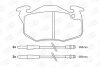 CITROEN гальмівні колодки передні ZX 91-,Peugeot,Renault Clio CHAMPION 571525CH (фото 1)