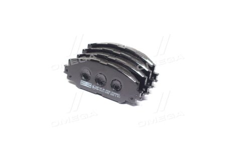 TOYOTA колодки гальмівні передні Auris,Corolla,RAV-4 05- CHAMPION 572598CH