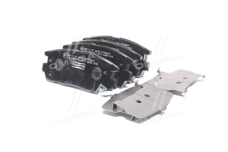 CHEVROLET гальмівні колодки задн.Captiva,Opel Antara 06- CHAMPION 573386CH