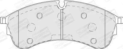 VW гальмівна колодка CRAFTER 2.0 TDI RWD 16-, MAN CHAMPION 573844CH (фото 1)