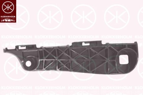 Кронштейн бампера пластиковий KLOKKERHOLM 8179932