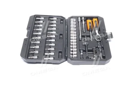 Головки змінні 46 шт., 1/4" CrV NEO TOOLS 08660