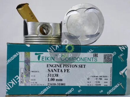 Поршні двигуна, комплект TEIKIN 51138100