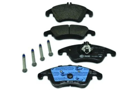 Колодки гальмівні дискові комплект; передн. HELLA PAGID 8DB355012621