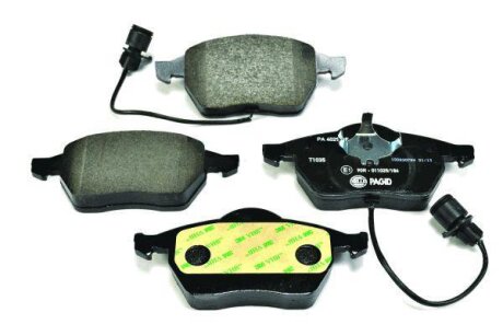 Колодки гальмівні дискові комплект; передн. HELLA PAGID 8DB355007461