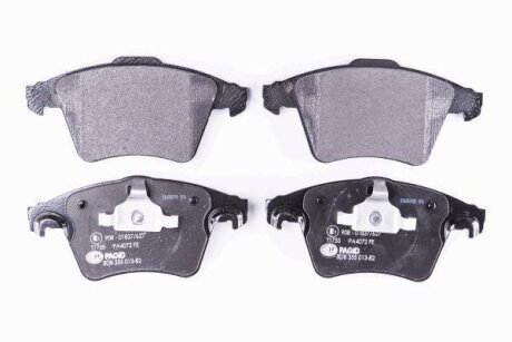 Колодки гальмівні дискові комплект передні HELLA PAGID 8DB355013821