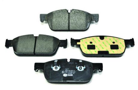 Колодки гальмівні дискові комплект передні HELLA PAGID 8DB355020141 (фото 1)