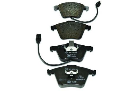 Колодки гальмівні дискові комплект передні HELLA PAGID 8DB355009201