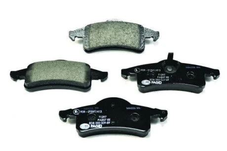 Колодки гальмівні дискові комплект задні HELLA PAGID 8DB355009891