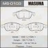 Колодки тормозные дисковые MASUMA MS0103 (фото 1)