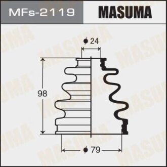 Пильовик ШРКШ (силікон) MASUMA MFS2119