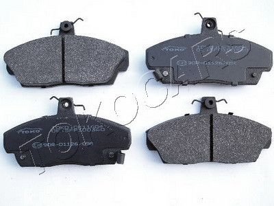 Колодки гальмівні дискові з пластинами передні TOKO CARS T2141004