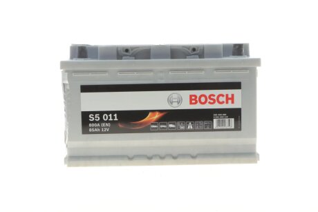 Акумулятор 12В/85Аг/800А/19,36кг BOSCH DSC0092S50110