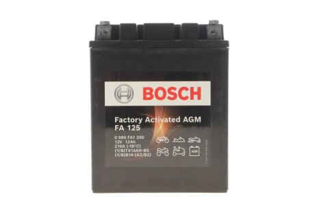 СВИНЦЕВА АКУМУЛЯТОРНА БАТАРЕЯ BOSCH DSC0986FA1250