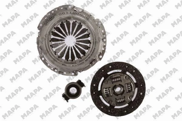 VW К-кт зчеплення диск+ корзина + підшипник CADDY II (9K9A) 60 1.4 -04 MAPA 007190800 (фото 1)