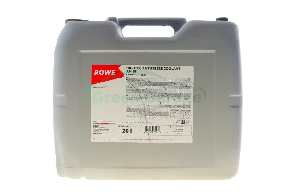 Антифриз HIGHTEC ANTIFREEZE COOLANT AN-SF (20L) ROWE 21013020099 (фото 1)