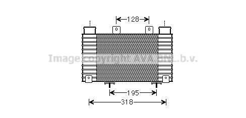 Інтеркулер FORD RANGER MAZDA BT-50 2.5D/3.0D 05.06-12.15 AVA COOLING MZA4250 (фото 1)