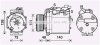 AVA MITSUBISHI Компресор кондиціонера GRANDIS 2.0 DI-D 05-, LANCER VIII 1.8, 2.0 07-OUTLANDER II 2.0 DI-D 07-, 2.4 06-, CITROEN, PEUGEOT AVA COOLING MTAK263 (фото 1)