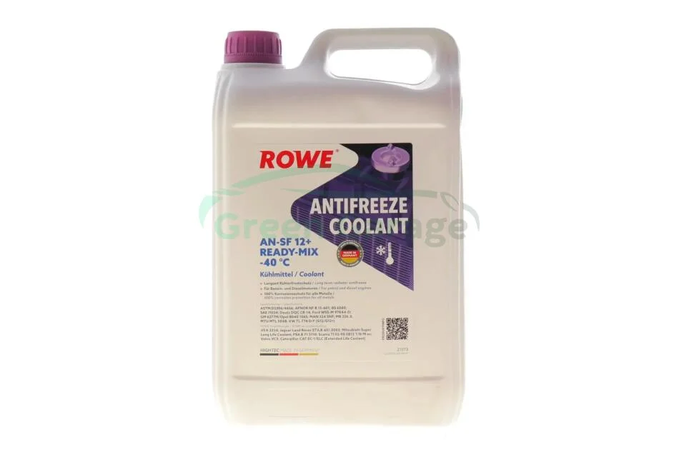Антифриз HIGHTEC ANTIFREEZE COOLANT AN-SF 12+ RM -40 °С (5L) ROWE 21073005099 (фото 1)