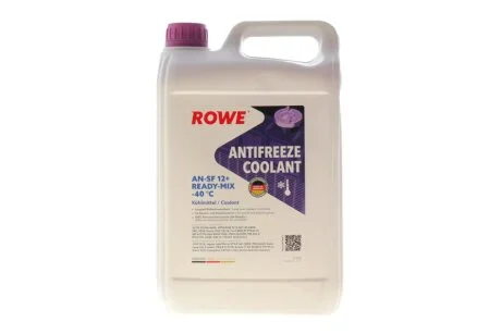 Антифриз HIGHTEC ANTIFREEZE COOLANT AN-SF 12+ RM -40 °С (5L) ROWE 21073005099