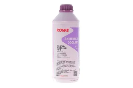 Антифриз HIGHTEC ANTIFREEZE COOLANT AN-SF 12+ READY-MIX -40 (1,5L) ROWE 21073001599